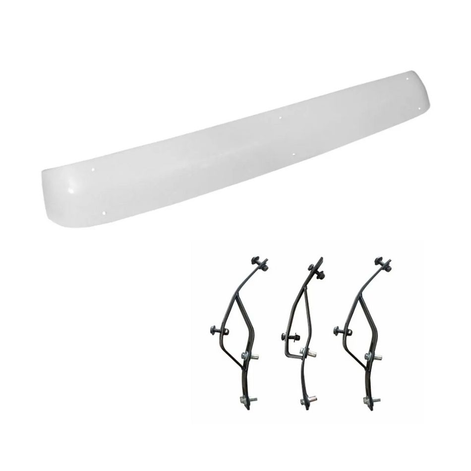 Lâmina Tapa Sol Mercedes-Benz Accelo BL Fibras