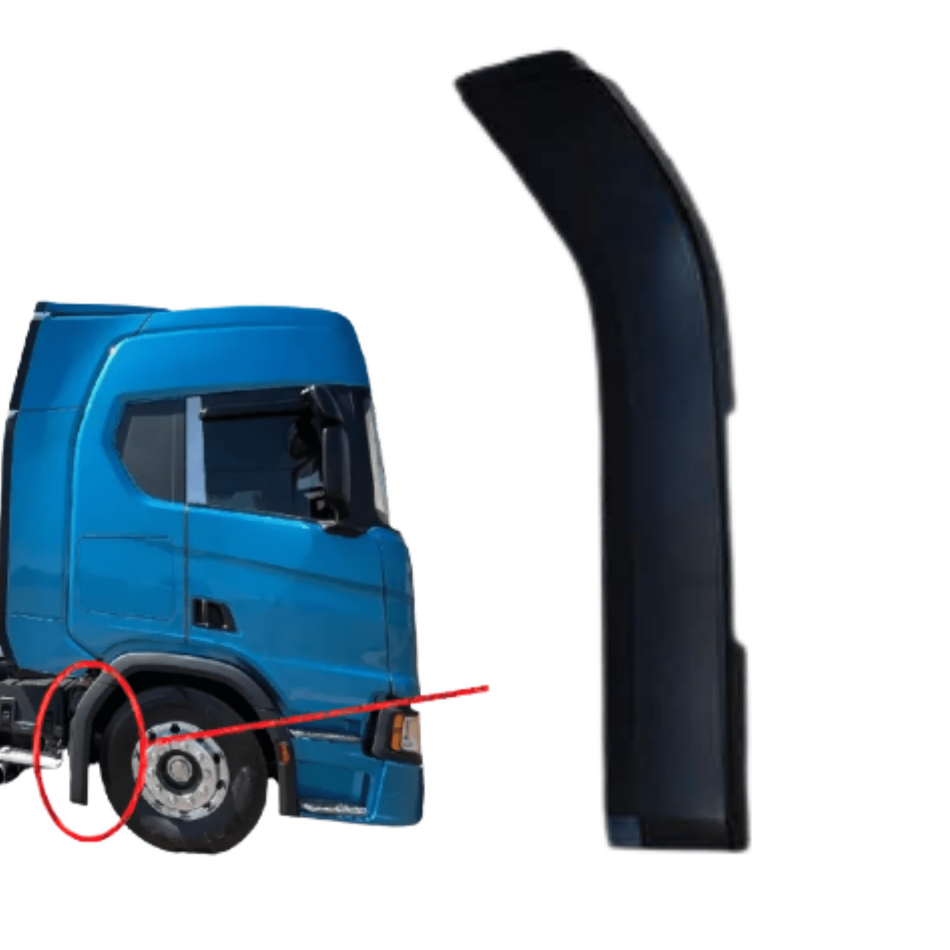Acabamento Traseiro Para-lama Scania NTG 2019+ 830mm Par