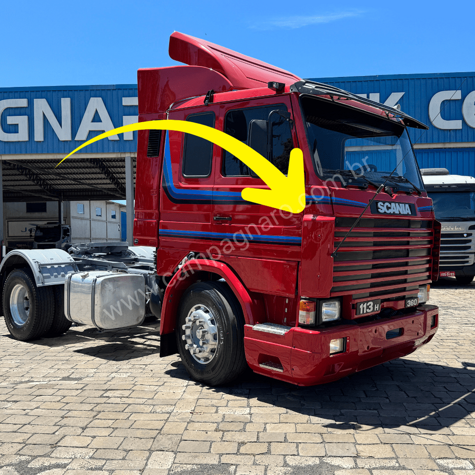 Defletor Ar Coluna Scania R 113 Série 3 - Boff LE/LD