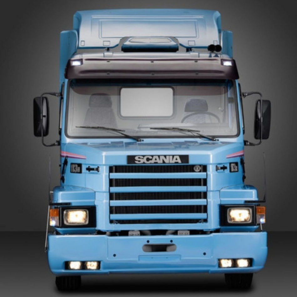 Lâmina Tapa Sol Scania T R113 Top Line Fibra VEDL