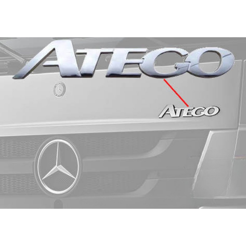 Letreiro Frontal Mercedes-Benz Atego Cabine Simples Leito