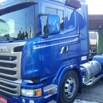 Acabamento Maçaneta Inox Scania S4 P G R Highline Streamline