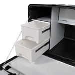 Caixa Mantimentos LED Mesa Gavetas 1,13m Caminhão