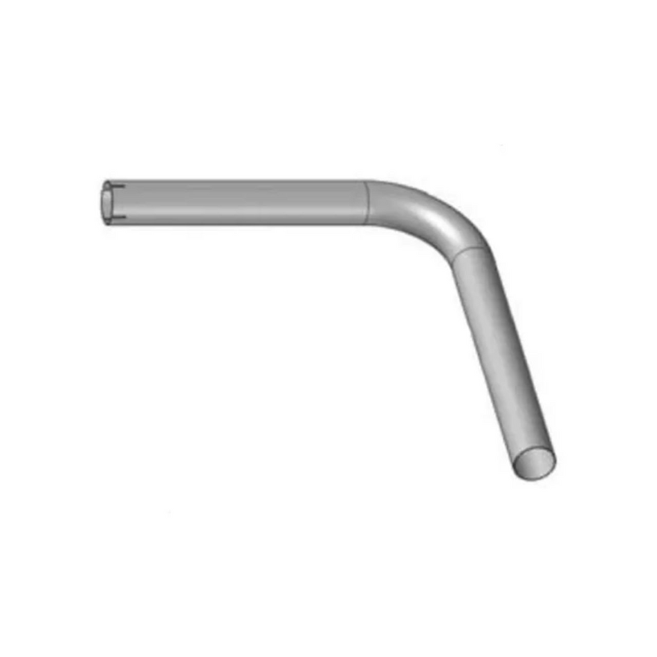 Tubo Saída Silencioso 4" Ford Cargo Cummins Euro 3