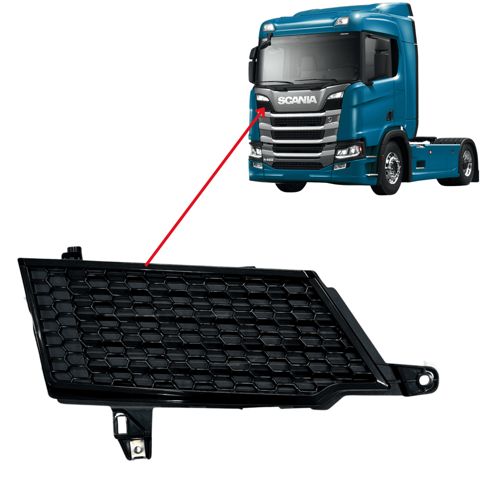 Tela Superior Grade Farol Scania NTG P/G 2019+