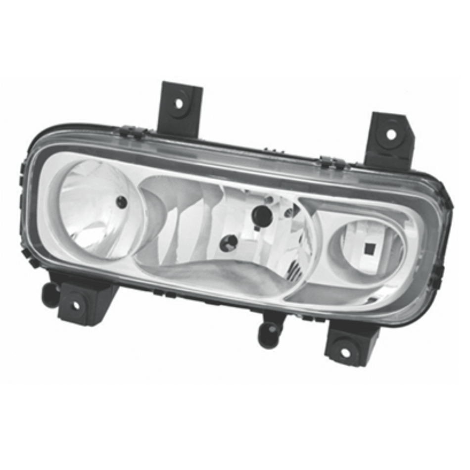 Farol Mercedes Atego 2004-2013 Lente Lisa Orgus LE/LD