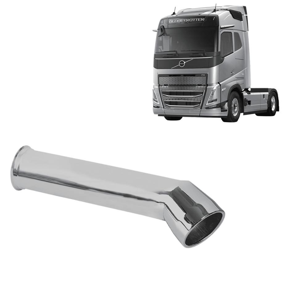 Ponteira Cromada 5 polegadas - Volvo FH Euro 6 (2023 a 2026)