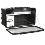 Caixa de Ferramentas Caminhão 1,10m 360L Tampa Inox