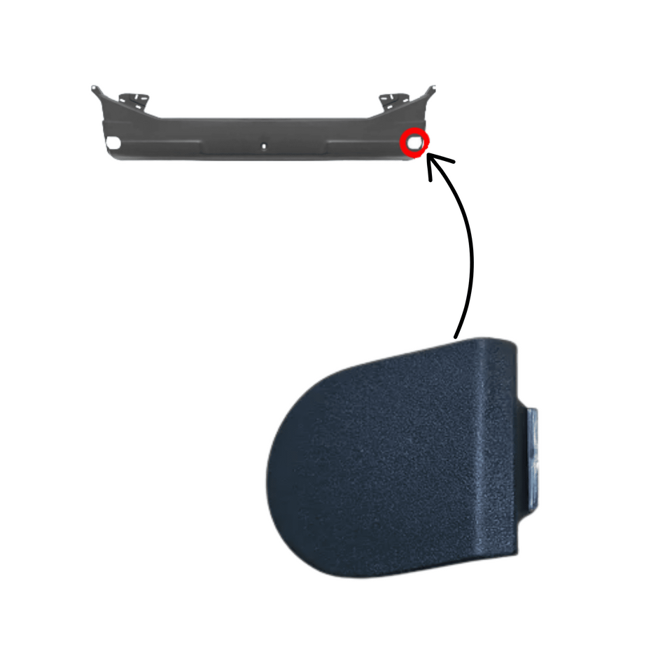 Tampa Para-choque Alto Scania NTG 2019+ Direita/Esquerda