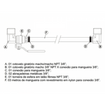 Kit Interligação Tanque Alumínio Iveco - Bepo
