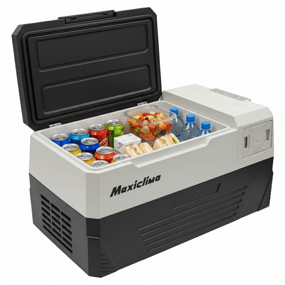 Geladeira 38L Maxiclima X-Travel Caminhão 12V/24V Rodas