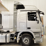 Defletor de Ar Mercedes Actros Cabine Alta Completo Rodoplast