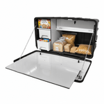 Caixa Mantimentos LED Mesa Gavetas 1,13m Caminhão