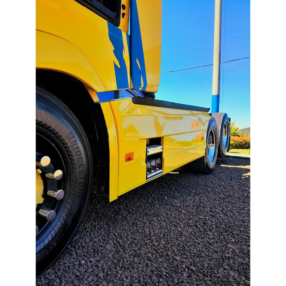 Carenagem Side Skirt Volvo FH Euro 5 6x2 6x4 Fibroplast
