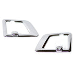 Capa Fechadura Porta Scania NTG Cromada Par Direito Esquerdo