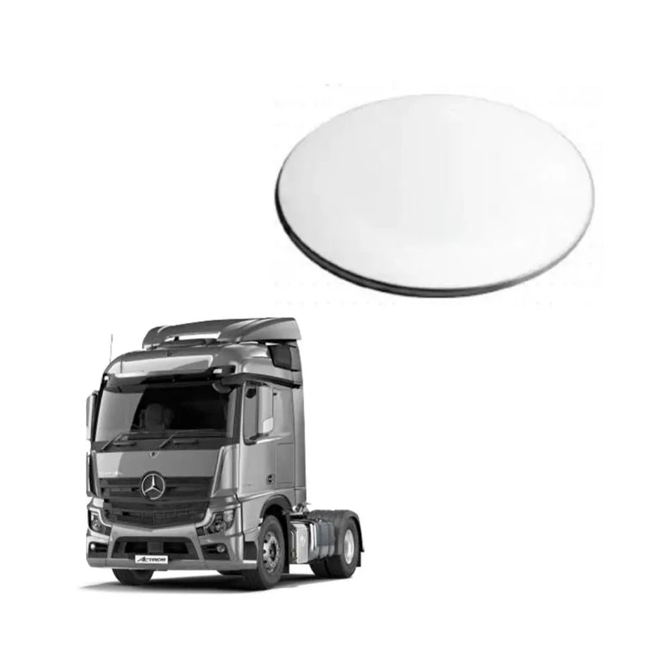 Tampa Cubo Tração Mercedes New Actros Cromada ABS