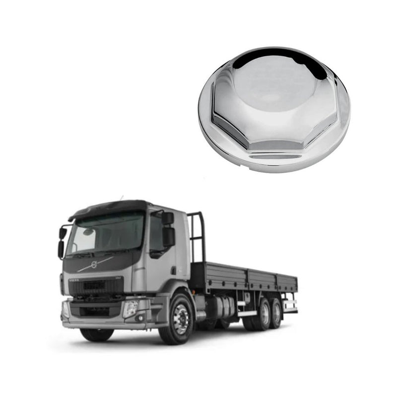 Tampa Cubo Dianteiro Volvo VM ABS Cromado Original