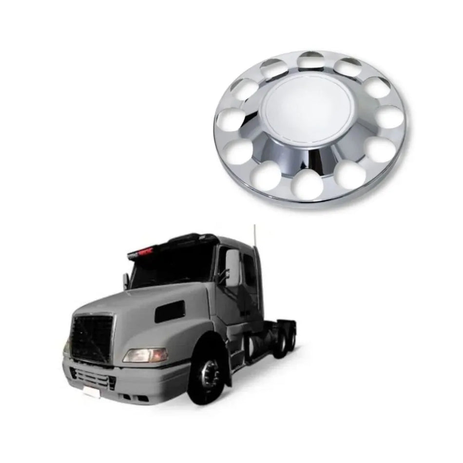 Tampa Cubo Tração Volvo FH NH Cromada ABS