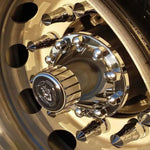 Capa de Porca Roda Fire 32mm 33mm Cromada - 10 Unidades