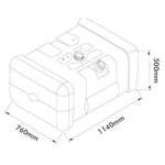 Tanque Combustível 300L Mercedes-Benz 1519 1924 1932 1933
