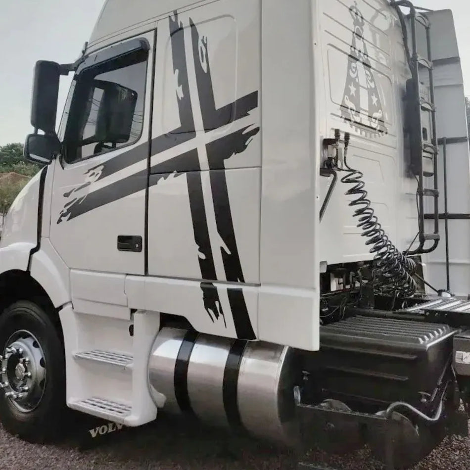 Escada Plataforma Caixa Bateria Volvo FH NH até 2014 Boff