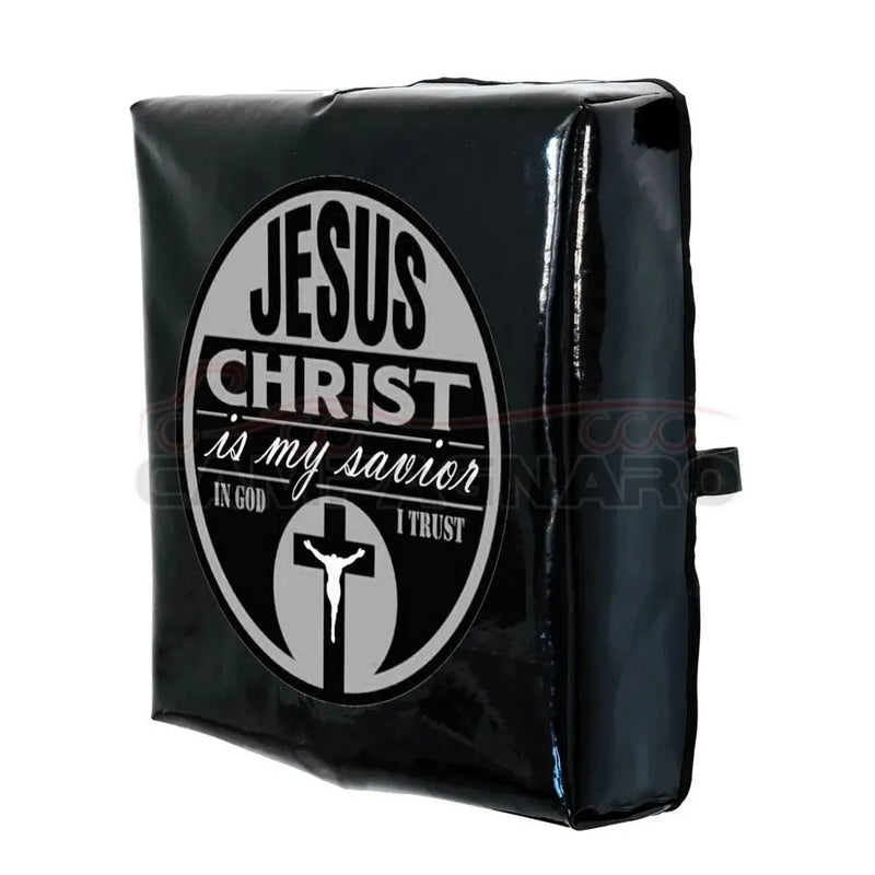 Capa Geladeira Caminhão Frase Religiosa Preta Campagnaro