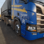 Tampa Estribo Scania NTG Cabine R Par Completo Preto