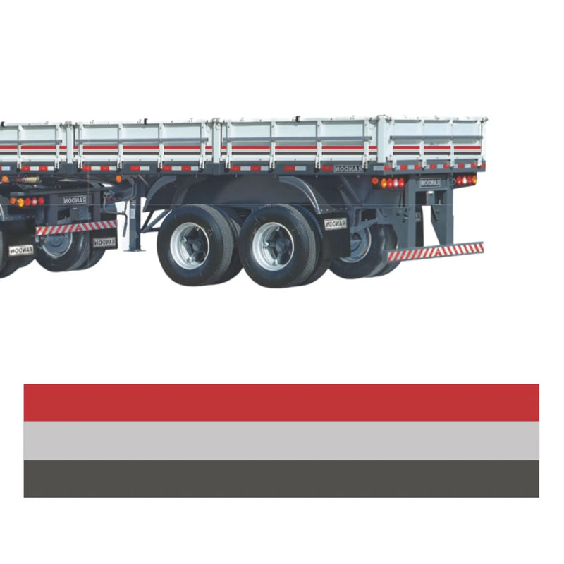 Faixa Adesivo Carreta Ford Cargo - Kit 27 Peças Original
