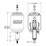 Molas Pneumáticas Cabine Scania R S 2019+ Dianteira Completa