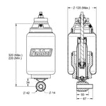 Molas Pneumáticas Cabine Volvo FH 2010-2014 Dianteira Kit