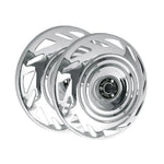 Calota Dianteira Inox Aro 16 Pneu com Câmara - Par