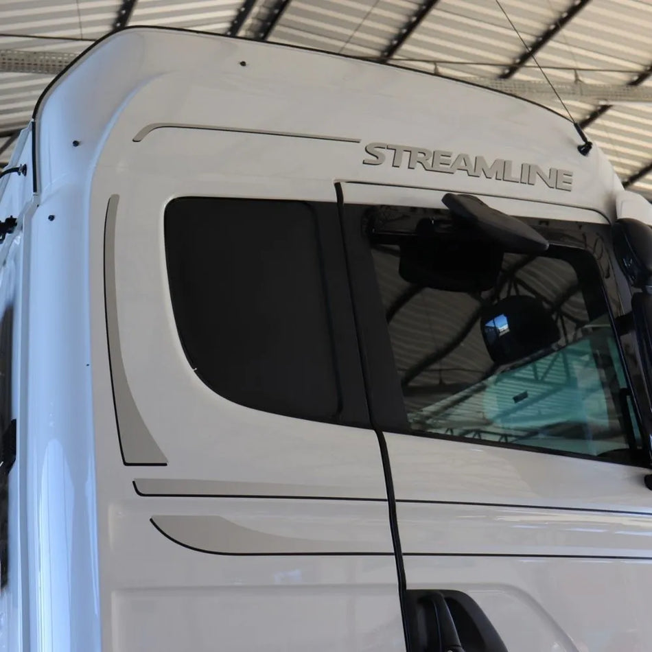 Faixa Adesiva Lateral Scania Streamline Original - Par