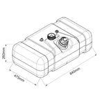 Tanque Combustível 80L VW Delivery até 2017 W972