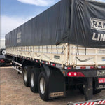 Faixa Adesiva Carreta Linha R 27 Peças Azul e Preto