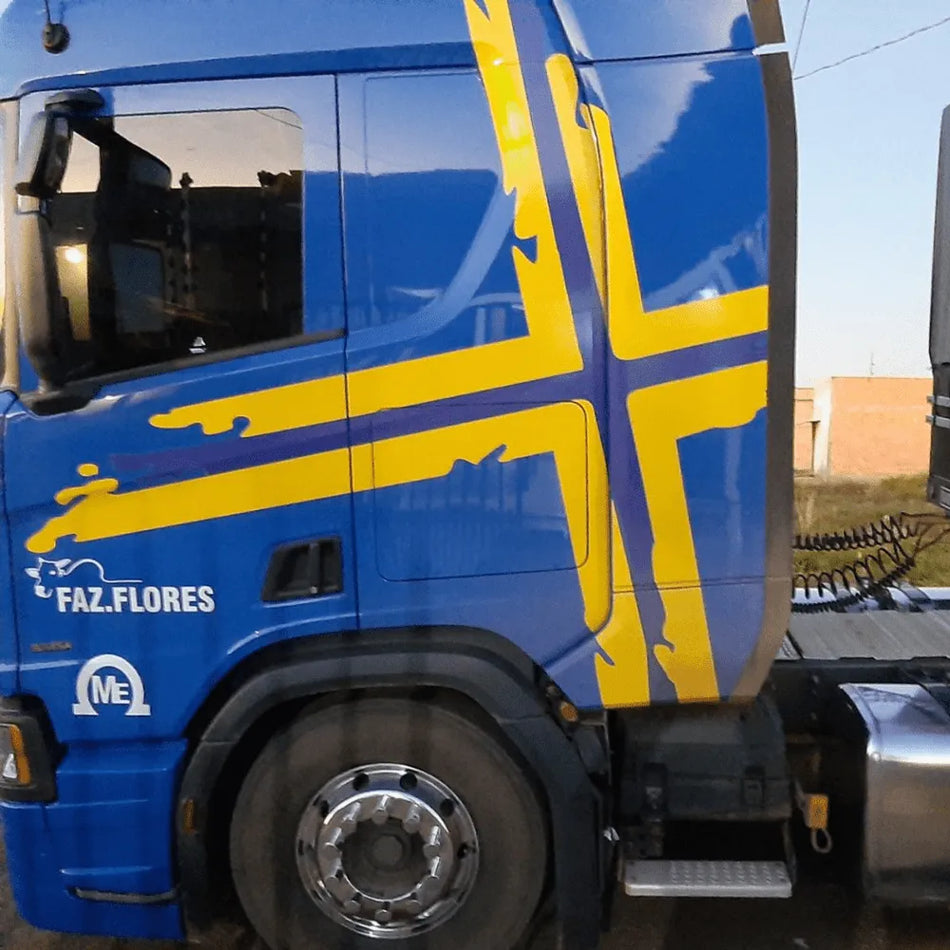 Tampa Estribo Scania NTG Cabine S Original