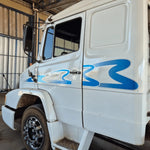 Faixa Adesivo Carreta Mercedes-Benz 1938 Azul 27 Peças