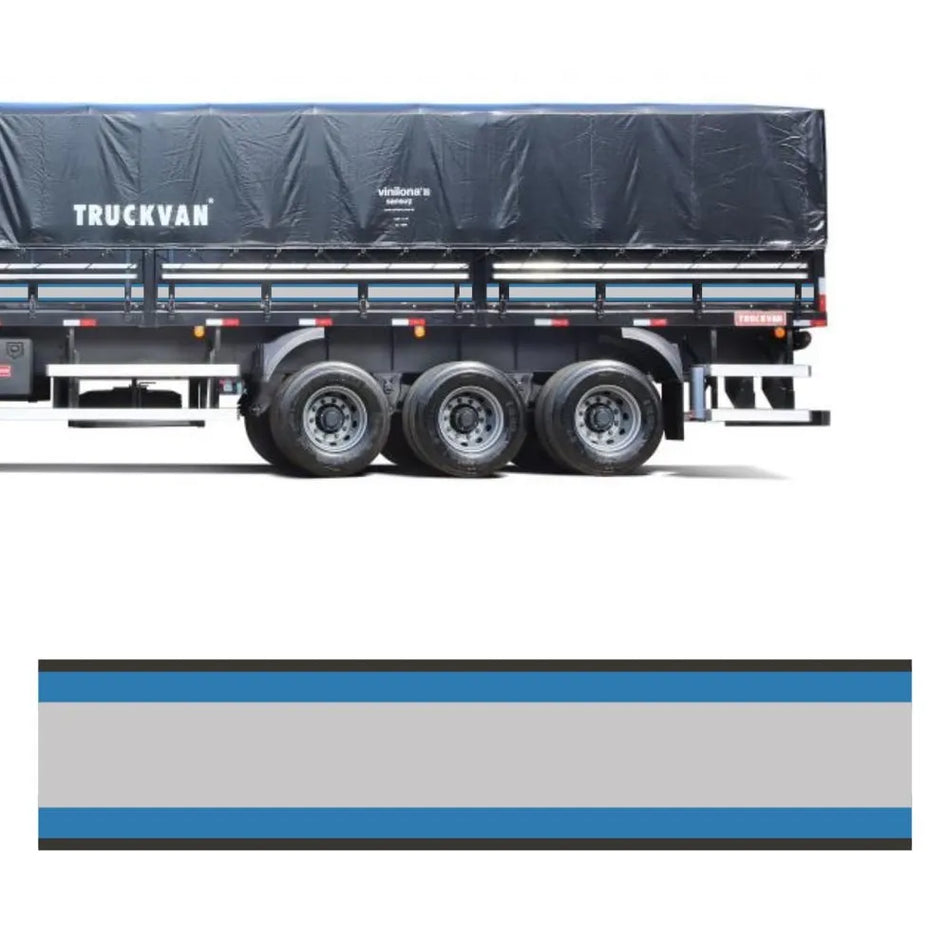 Faixa Adesiva Carreta Mercedes-Benz 1941 - 27 Peças