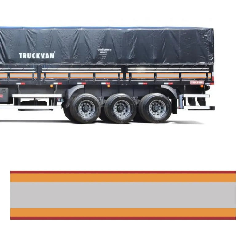 Faixa Adesiva Carreta Mercedes-Benz 1941 - 27 Peças