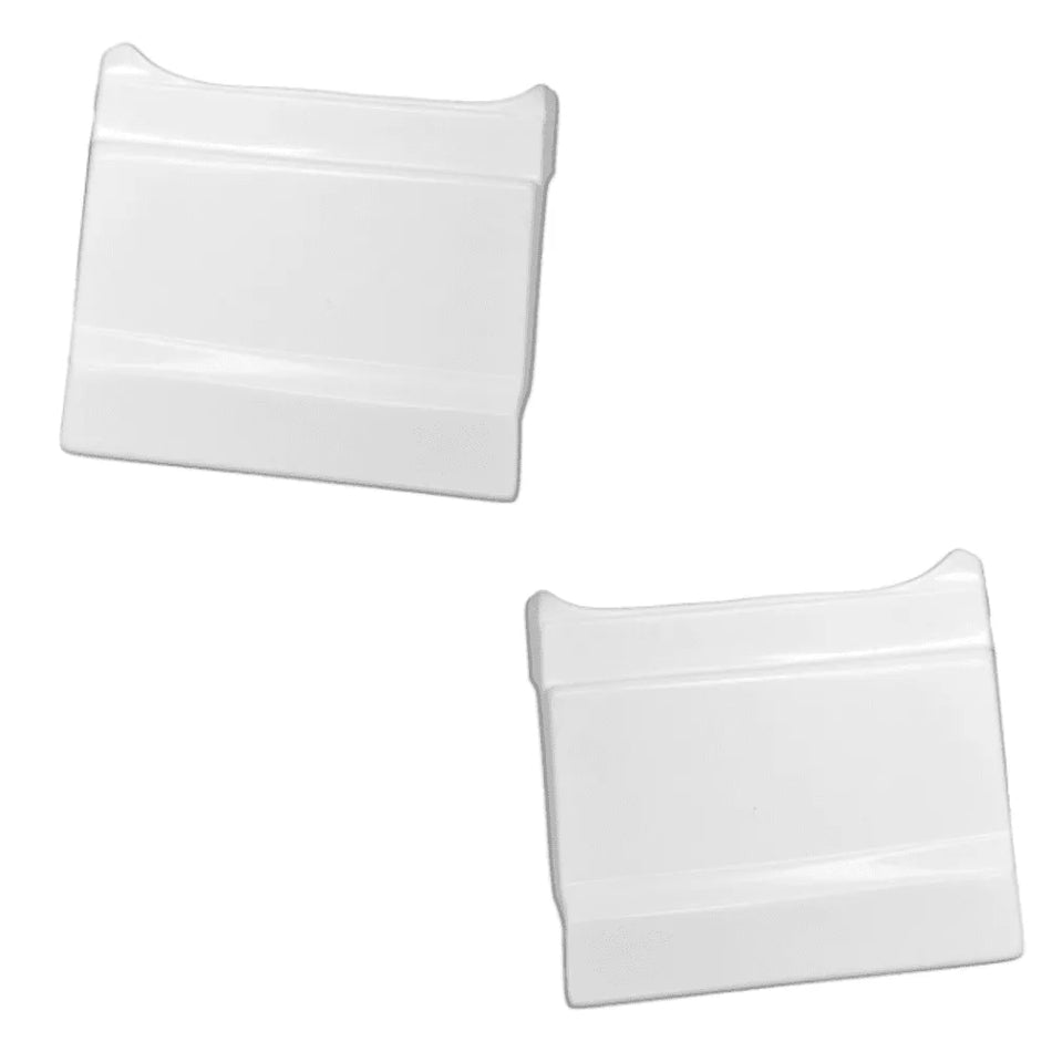 Tampa Estribo Ford Cargo 816 1119 Par Branco Polímero