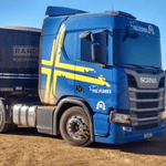 Tampa Estribo Scania NTG Cabine R Par Completo Preto