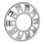 Calota Americana Dianteira Sport Inox Aro 22,5 - Par