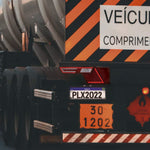 Suporte Placa Painel Segurança Pradolux Carga Perigosa