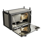 Caixa de Comida Caminhão 1,14m Resfriar USB LED Isotérmica