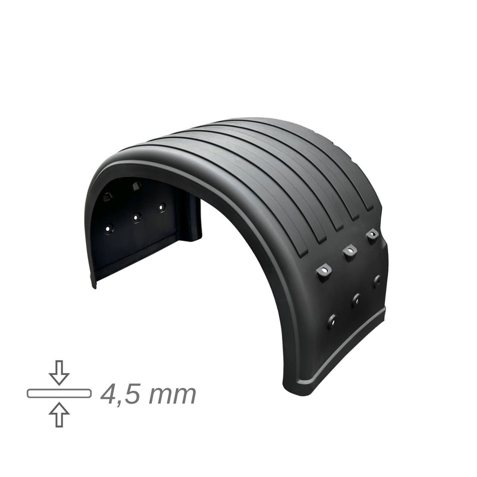 Para-lama Scania NTG Chapa 4,5mm Preto Original