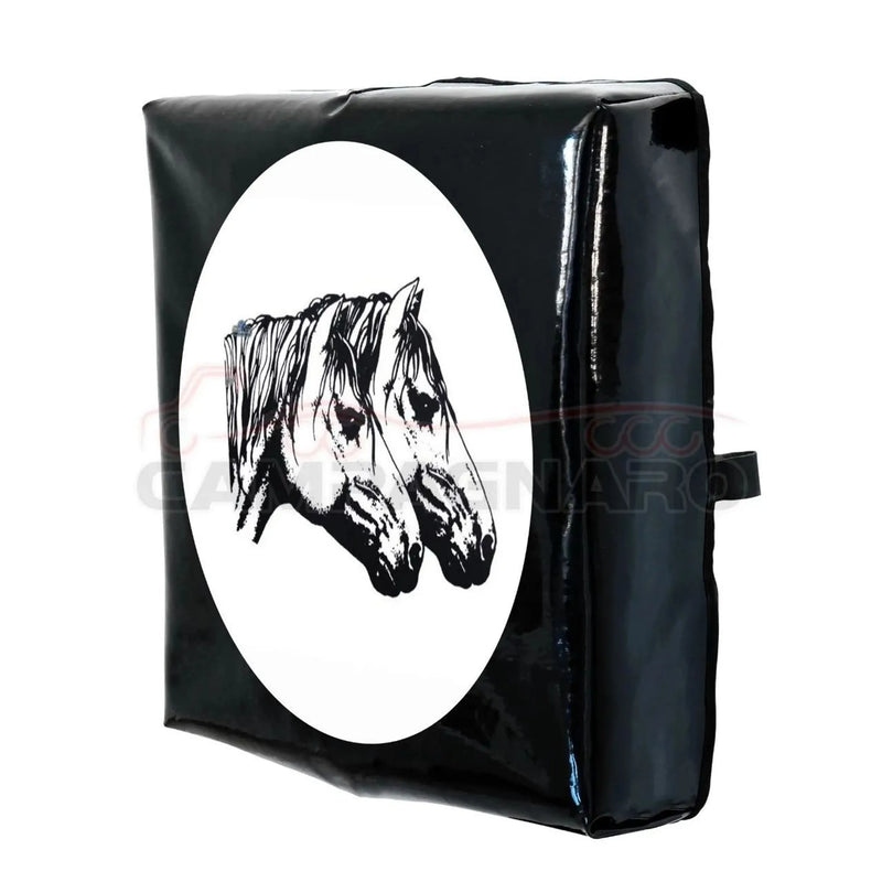 Capa Geladeira Caminhão Cavalos Preta Climatizar Elber Resfriar