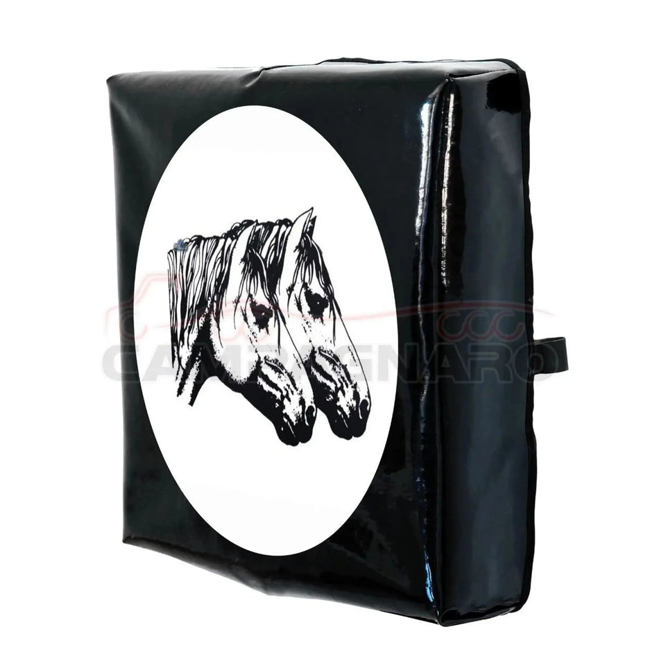 Capa Geladeira Caminhão Cavalos Preta Climatizar Elber Resfriar