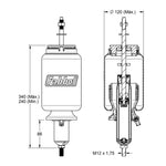 Conjunto Molas Pneumáticas Cabine Scania P G 2019+ Dianteira