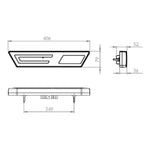 Lanterna Traseira Modulus Carreta Randon Pradolux