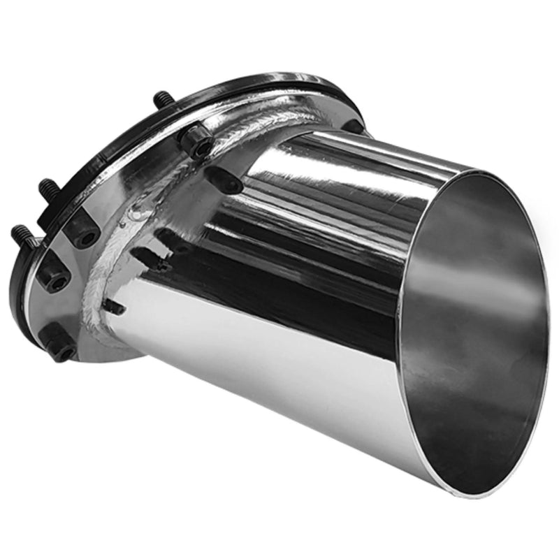 Ponteira Escapamento 5" Cromada Mercedes Actros Axor