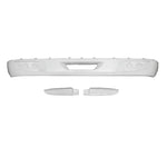 Spoiler Iveco Stralis Hi-way Plástico Branco 3 Peças